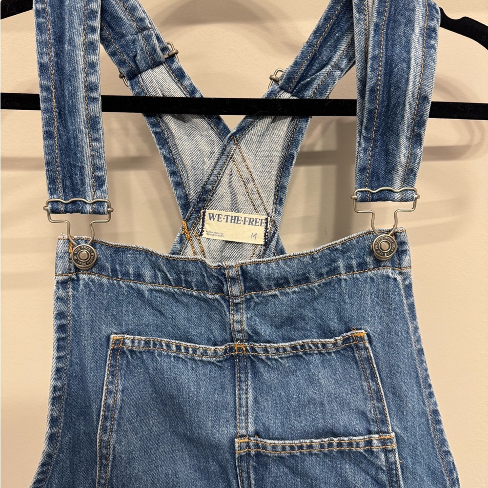 We The Free Classic Blue Jean Overalls Free People
